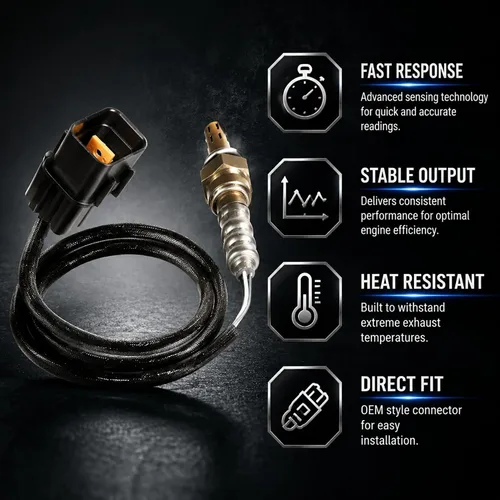 Vista 5 de Dropwater Sensor de oxígeno trasero O2 compatible con Chevrolet 2009 2010 2011 Aveo Aveo5 1.6L, reemplaza #234-4298 75-4459 ES20146