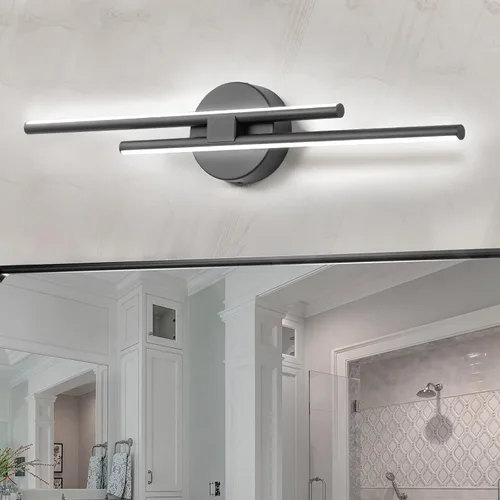 Vista 16 de EDISLIVE Lámpara LED Regulable Moderna para Tocador, Accesorios de Iluminación de Pared para Tocador de Baño, Accesorios de Iluminación para Espejo