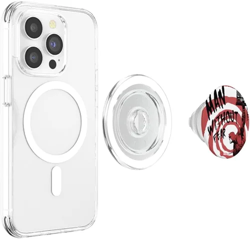 Vista 4 de Marvel Daredevil Fire Escape Man Without Fear Variant Cover PopSockets MagSafe PopGrip para iPhone