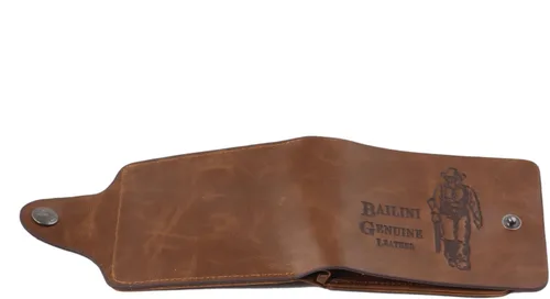 Vista 4 de Cartera de cuero para hombre