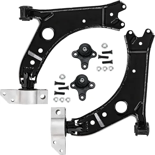 Vista 76 de Detroit Axle - 4 piezas de brazos de control traseros para Ford C-Max, Focus, Mazda 3 5, Volvo C30, C70, S40, V50, 4 brazos de control superiores e