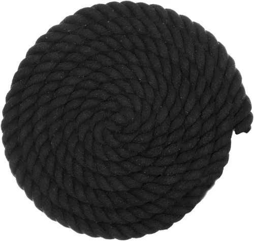 Vista 71 de West Coast Paracord - Cuerda de algodón natural trenzada de 3 hebras, 1/4, 1/2, 5/8, 3/4, y 1 pulgada de diámetro, 10, 25, 50, 100 pies Backwoods