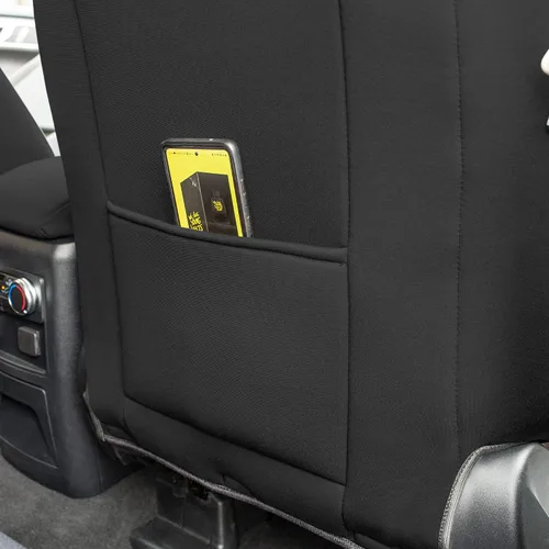 Vista 10 de FH Group Fundas de asiento de automóvil de ajuste personalizado hechas específicamente para la base Ford Explorer 2020-2024, fundas de asiento