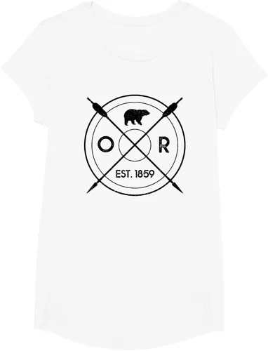 Vista 19 de Oregon Beaver State Bear OR Est. 1859 - Camiseta de regalo, gris, S