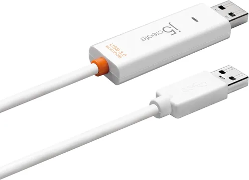 Vista 6 de j5create JUC500 Intercambio de datos, teclado y ratón/transferencia de datos de transferencia de cables USB 3.0 entre Mac y Windows