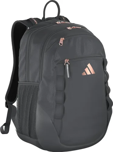 Vista 11 de Mochila Excelerator con funda para portátil, bolsa deportiva para hombres y mujeres, Negro/Dorado Metálico, Tamaño único