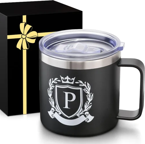 Vista 15 de MNZZ Taza de Café Aislada Personalizada de 14 Oz de Acero Inoxidable a Prueba de Fugas Taza de Agua Grande Pesada Taza Cafe Accesorios de Viaje