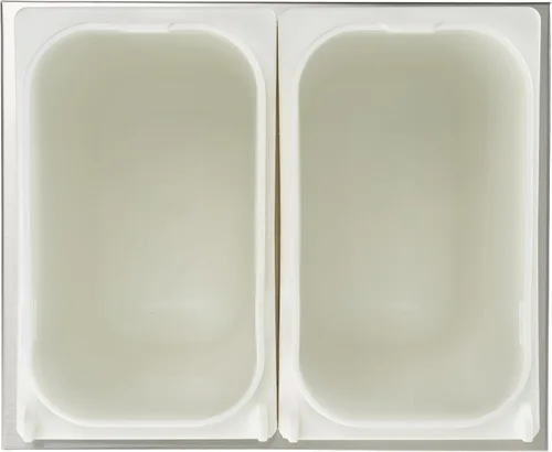 Vista 2 de Winco Bomba dispensadora de condimentos de doble cámara de 7 cuartos