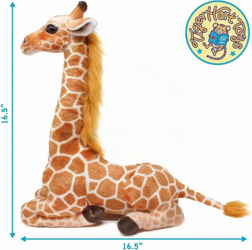 Vista 5 de TigerHart Jehlani La Jirafa - Peluche de 18 Pulgadas