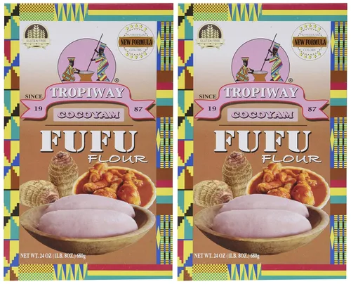 Vista 2 de Tropiway Cocoyam FuFu Flr 24oz X 2pk
