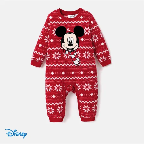 Vista 2 de Disney Mickey and Friends Family - Sudaderas navideñas a juego para niños y niñas, divertidas sudaderas de nieve para Navidad