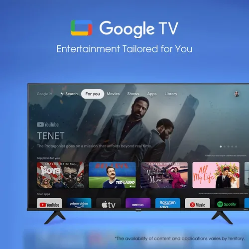 Vista 8 de Hisense Smart TV Clase de 43 pulgadas Serie A6 4K UHD Google TV con compatibilidad con Alexa, Dolby Vision HDR, DTS Virtual X, modos deportivos