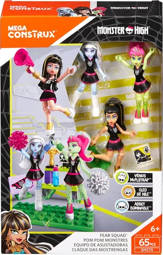 Vista 2 de Mega Construx Monster Fear Squad - Paquete de figuras