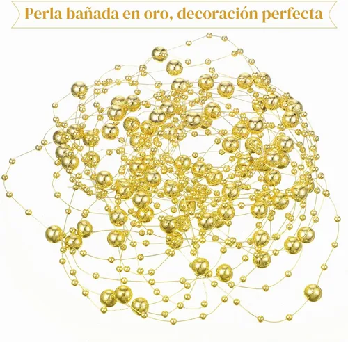 Vista 2 de Shihanee 15 jarrones de cristal para velas, soportes cilíndricos Dorado