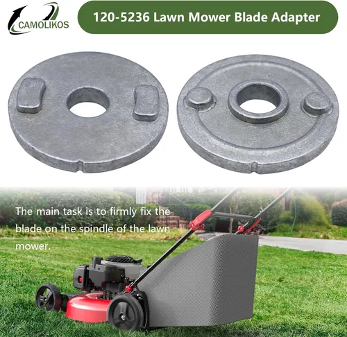 Vista 6 de Paquete de 2 cuchillas para cortacésped 120-5236 Adapte para Toro 30 "TimeMaster 20199 20200 piezas de repuesto