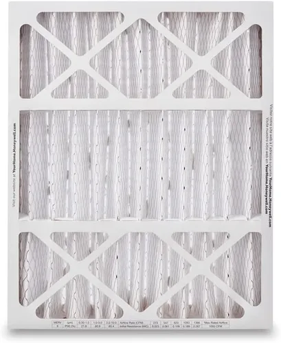 Vista 3 de Honeywell Home 20x25x4 MERV 12, filtro de aire para caldera de aire acondicionado, paquete de 3 (CF200A1016-3PKAM)