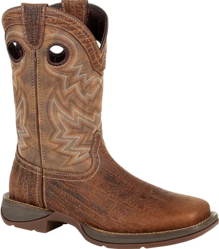 Vista 11 de Durango Botas Rebel Western para hombre Cactus de café