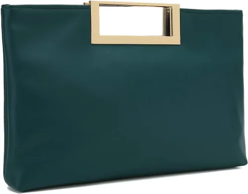 Vista 2 de CHARMING TAILOR Bolso de mano de piel sintética elegante para mujer