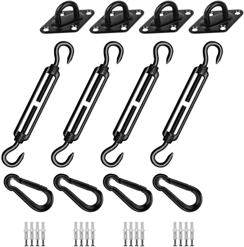 Vista 7 de HOMPER Kit de accesorios de vela de 6 pulgadas para vela rectangular