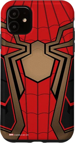 Vista 8 de Marvel Spider-Man No Way Home Spider Suit - Carcasa roja para iPhone 17