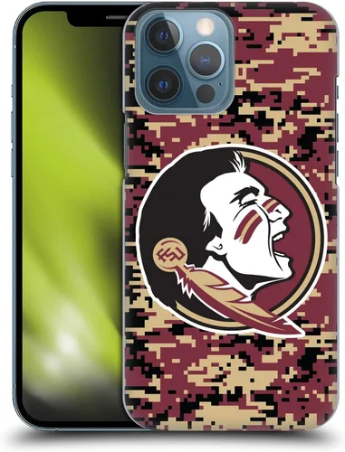Vista 11 de Head Case Designs Funda rígida con licencia oficial de la Universidad Estatal de Florida FSU compatible con Apple iPhone 13 Pro Max