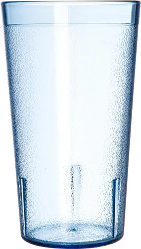 Vista 3 de Carlisle FoodService Products 521254 Vaso de plástico inastillable, apilable, libre de bisfenol A, 12 onzas, azul, paquete de 72