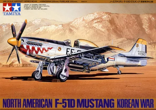 Vista 3 de Tamiya Modelos F-51D Mustang Modelo Kit