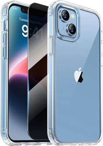 Vista 83 de Diaclara Funda diseñada para iPhone 12/iPhone 12 Pro, [con protector de pantalla de privacidad] [antiespía]