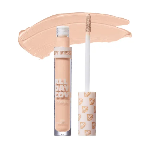 Vista 21 de Ruby Kisses Corrector para todo el día, ligero, cobertura completa, corrector multiusos, 0.13 onzas líquidas (porcelana justa)