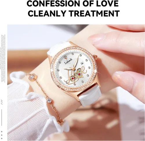 Vista 5 de devacoWomen's Watches Watches for Women Quartz Casual Watch for Women, Calendar Women's Watches Chronograph Women's Wrist Watches