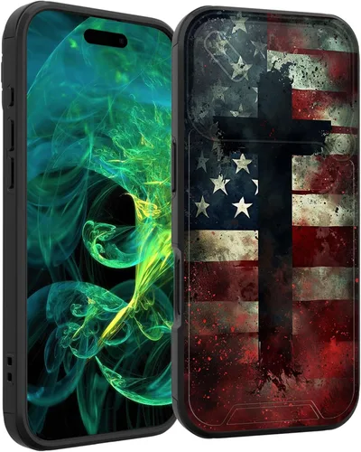 Vista 47 de Funda para iPhone Air con cubierta para cámara deslizante, resistente de doble capa, híbrida, a prueba de golpes, funda protectora resistente