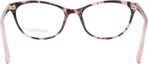 Vista 4 de Lily Pulitzer Ellory - Gafas de sol con diseño de tortuga rosa