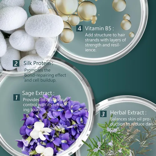 Vista 3 de SH-RD Semitratamiento purificador de salvia para cabello graso/cuero cabelludo Acondicionador equilibrante con extracto de salvia clarificante