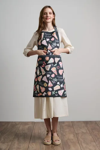 Vista 269 de Maison d' Hermine Delantales para mujer con bolsillo, 100% algodón (27.50 x 31.50 pulgadas)