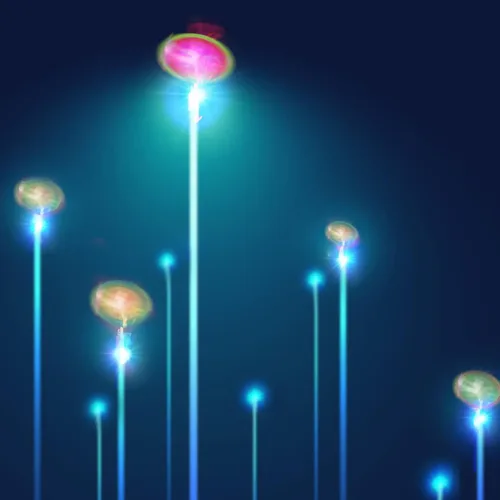 Vista 6 de lpvoqpth Juego de 25 juegos de LED voladores, 25 tirachinas + 25 helicópteros brillantes, 50 piezas, juguete volador para exteriores, suministros