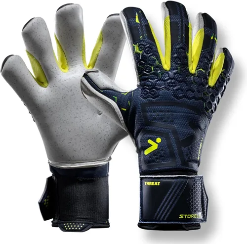 Vista 10 de Storelli Silencer Goalkeeper Gloves, with Removable Finger Spines, High-Impact Hand Protection, Soccer Accessories