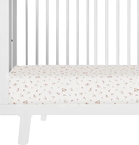 Vista 19 de MakeMake Organics Juego de sábanas bajeras orgánicas tamaño individual de algodón orgánico con certificación GOTS, sábana bajera ajustable con 1