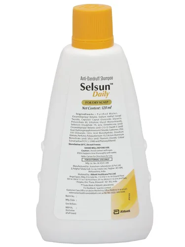 Vista 8 de Abbott Selsun Champú anticaspa diario Selsun 8.1 fl oz