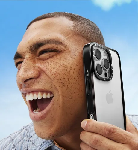 Vista 2 de CASETiFY - Funda compacta para iPhone 13, con doble protección de grado militar contra caídas de 4 pies, delgada, ligera, diseño de serpientes