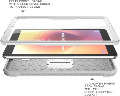 Vista 7 de SUPCASE Funda para Samsung Galaxy Tab A 8.0 con protector de pantalla