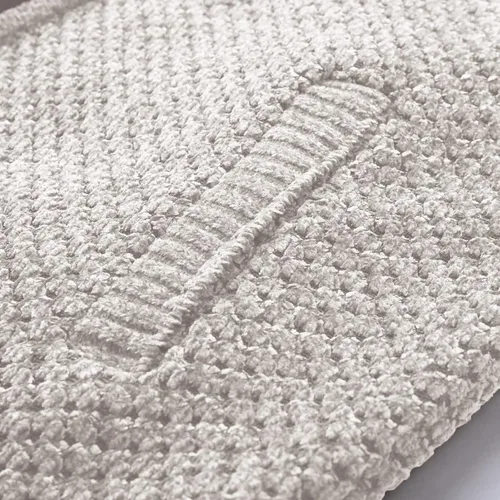 Vista 4 de Mens Zipper Hooded Knitwear Sweater Coat Long Sleeve Sherpa Jacket Colorblock Hoodie Sweatshirt Fleece Warm Winter Coat