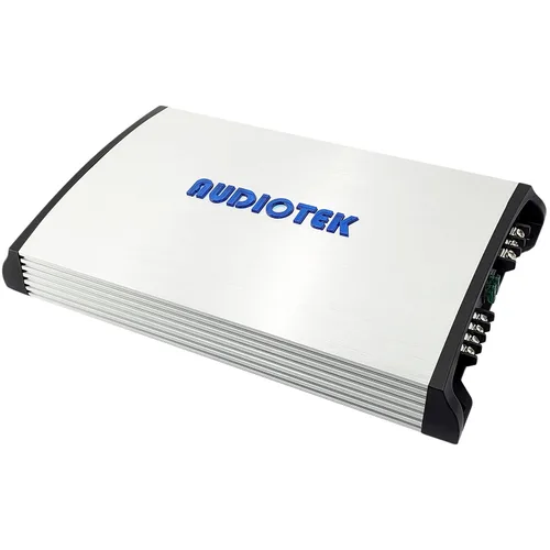 Vista 3 de Audiotek AT5000S Amplificador de coche clase A/B de 2 canales, 5000 W, 2 Ohm estable, amplificador estéreo de rango completo puente, perilla