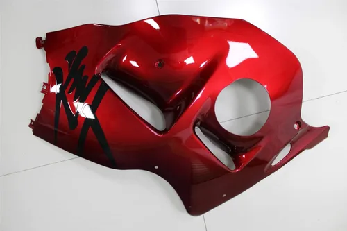 Vista 4 de Carenado completo rojo brillante para Suzuki 1997-2007 GSXR 1300 Hayabusa Gen1 inyección ABS plásticos posventa carrocería kit de carrocería 1998