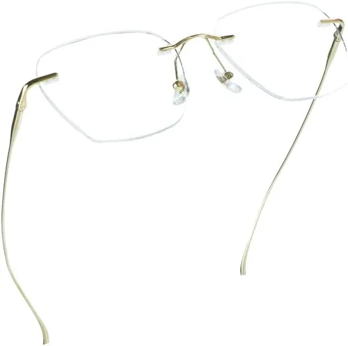 Vista 9 de LifeArt Pure Titanium Frame Glasses/Blue Light Blocking Reading Glasses, Reduce Eyestrain, Stylish for Men and Women