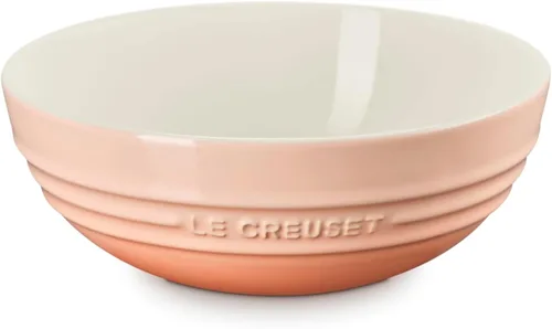 Vista 19 de Le Creuset - Cuenco múltiple de cerámica, 1.6 cuartos de galón, color cereza Cerise