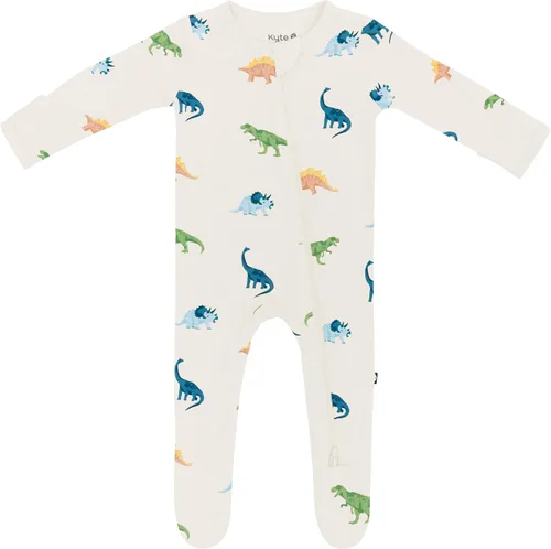 Vista 92 de KYTE BABY Pies unisex con cierre de cremallera, rayón hecho de bambú, 0-24 meses