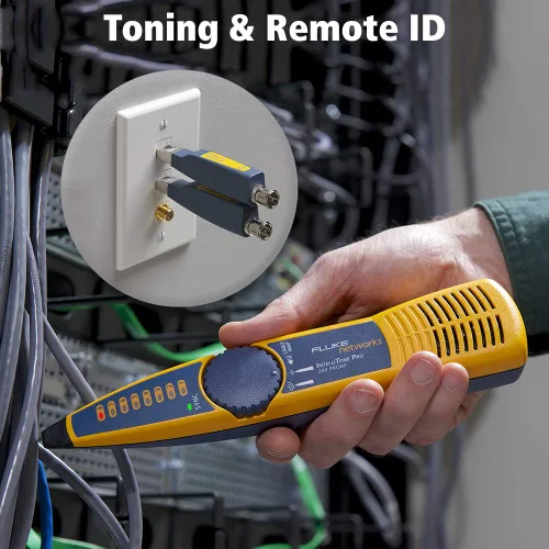 Vista 4 de Fluke Networks CIQ-KIT - Kit de comprobador de cualificación de cobre califica y soluciona problemas de cableado de categoría 5-6A para Ethernet
