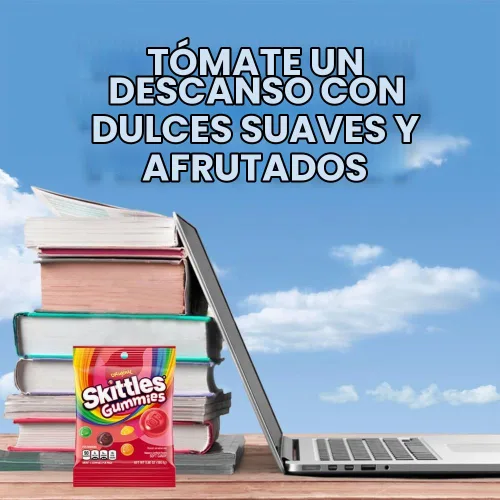 Vista 7 de SKITTLES Gummies Original Gummy Candy, aperitivo para llevar, 5.8 onzas