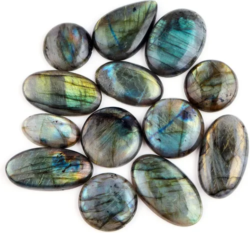 Vista 10 de OdrillionGems Cabujón de piedra, piedras preciosas naturales, fabricación de joyas, envoltura de alambre, suministro al por mayor suelto, artesanía