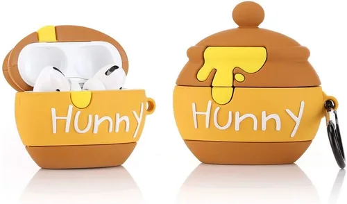 Vista 2 de Funda de silicona compatible con Apple Airpods Pro y Pro 2 Funda divertida y linda [Serie de postres de frutas](Zanahoria)